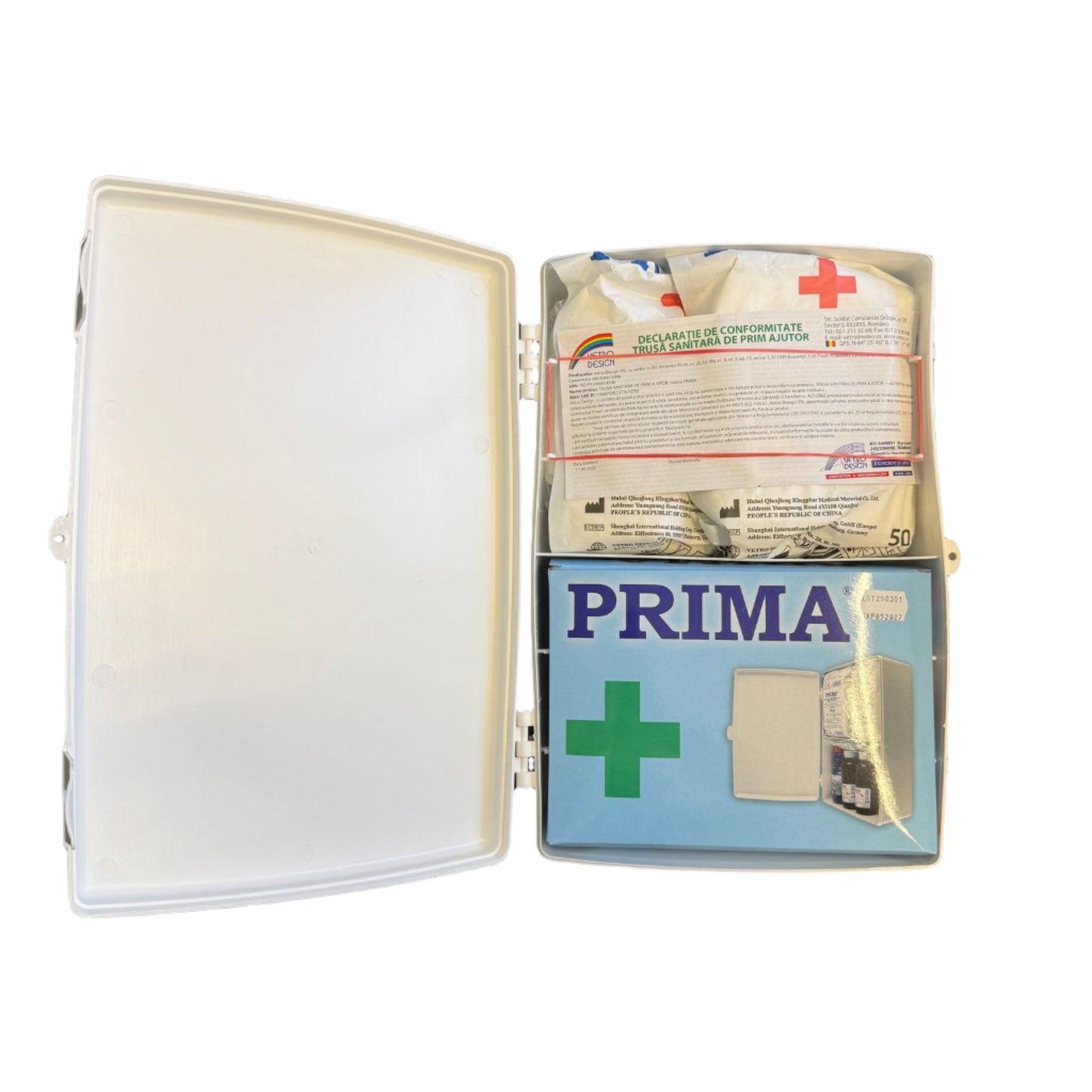 Trusa Sanitara Prim Ajutor, Prima