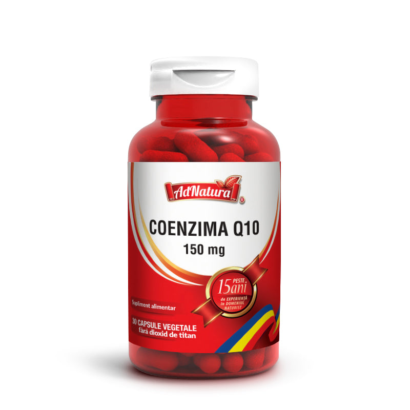 Coenzima Q10, 150 mg, 30 capsule, AdNatura