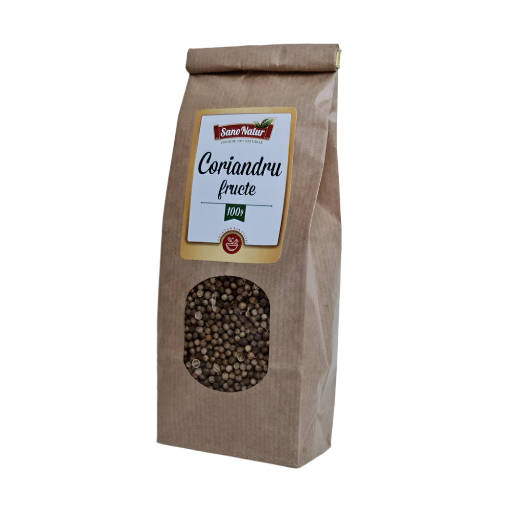 Boabe de coriandru fructe, 100g, AdNatura