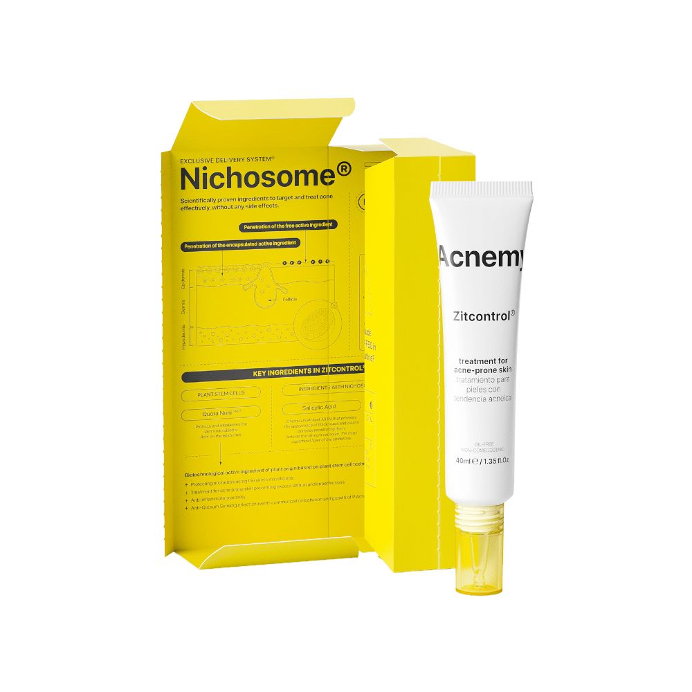 Crema pentru ten acneic cu Niacinamide si Acid Salicilic, Zitcontrol, 40ml, Acnemy