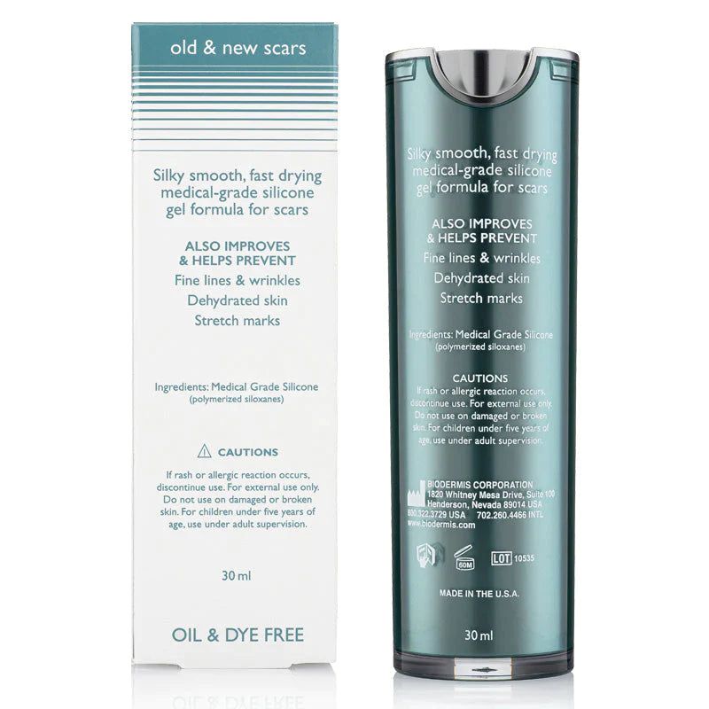 episof™ Soluție Avansată pentru Îngrijirea Pielii, Gel cu Silicon Pur pentru Repararea Vergeturilor, 30ml, Biodermis