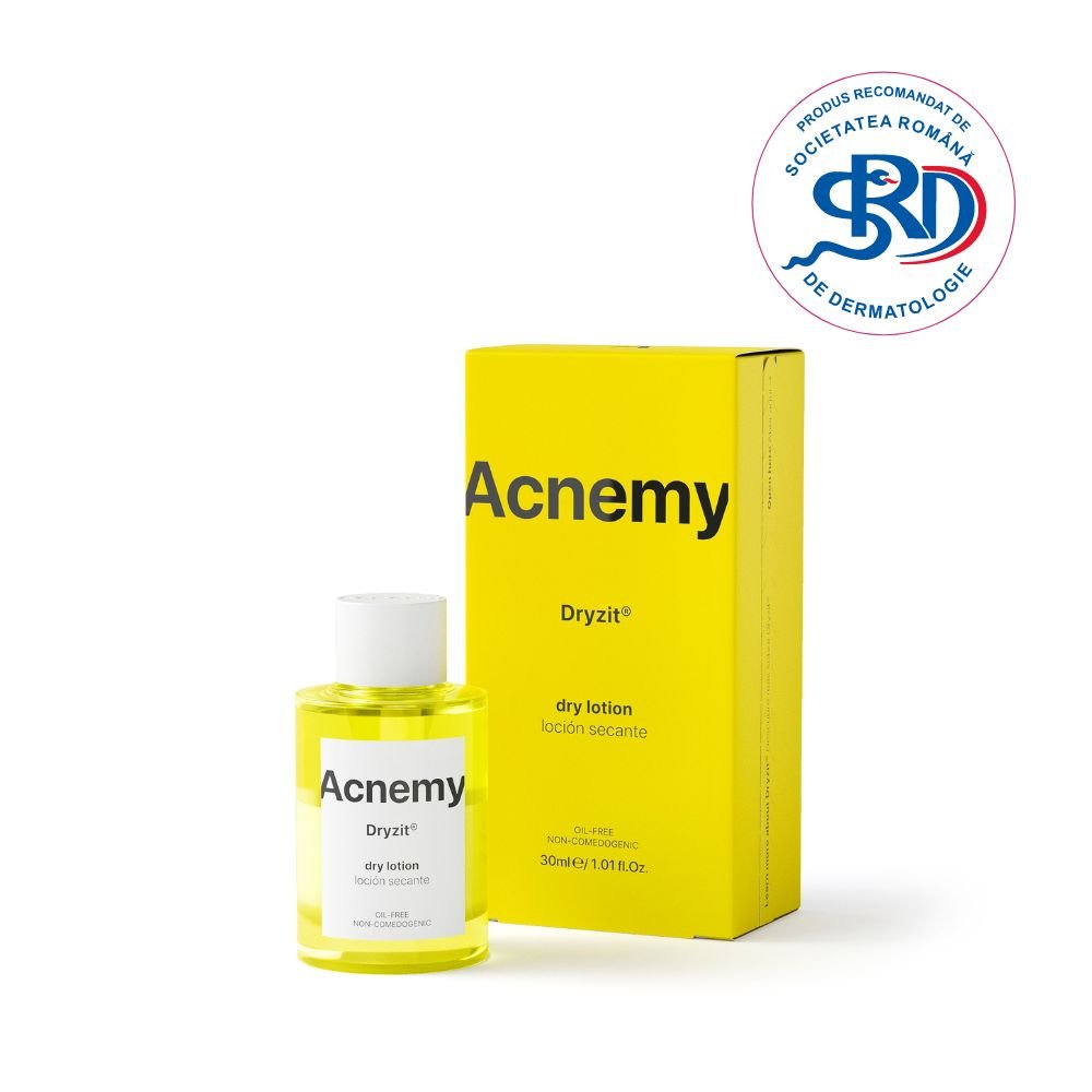Lotiune pentru uscarea cosurilor cu Acid Salicilic, Dryzit, 30ml, Acnemy