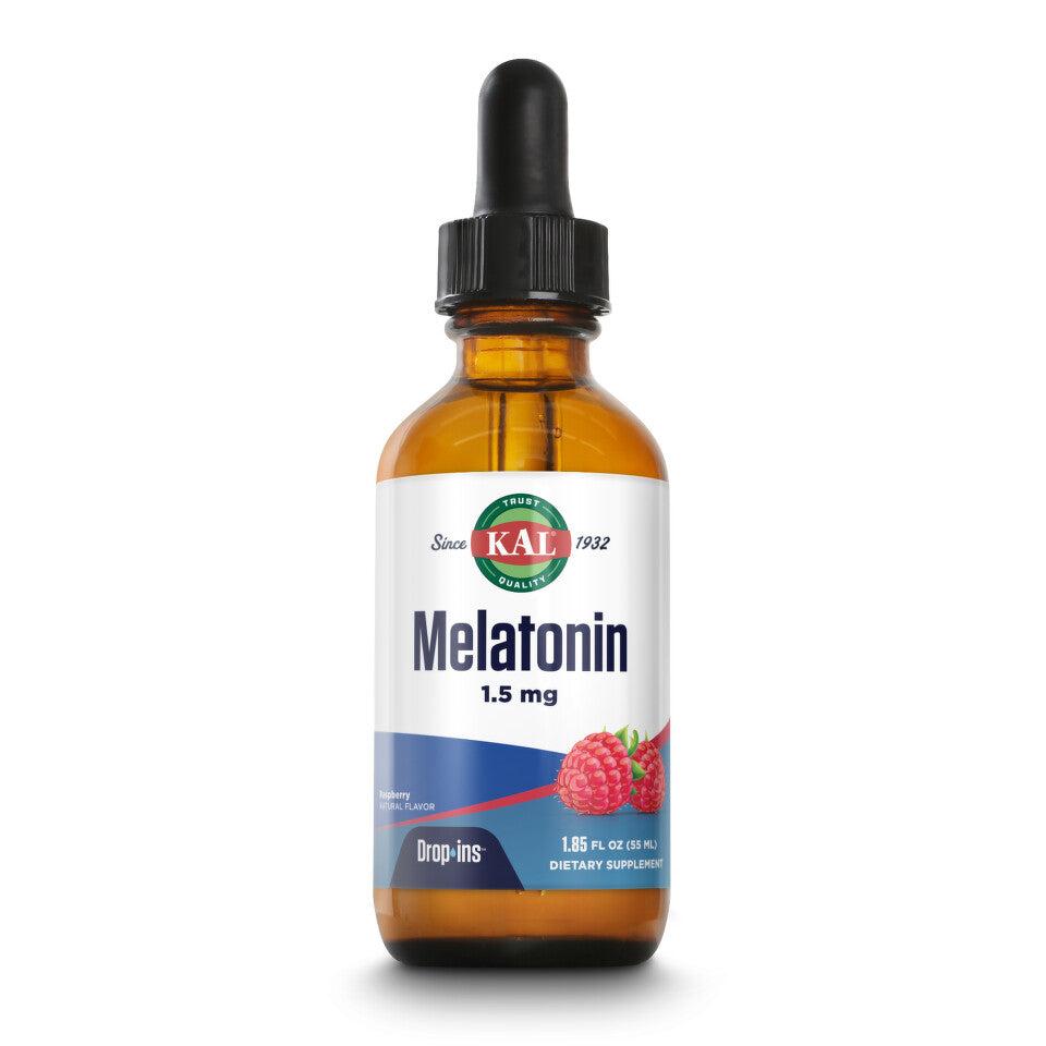 Melatonin picaturi cu aroma de zmeura Kal, 55 ml, Secom