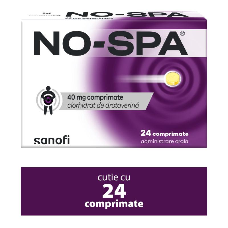 No-Spa, 40 mg, 24 comprimate, Sanofi