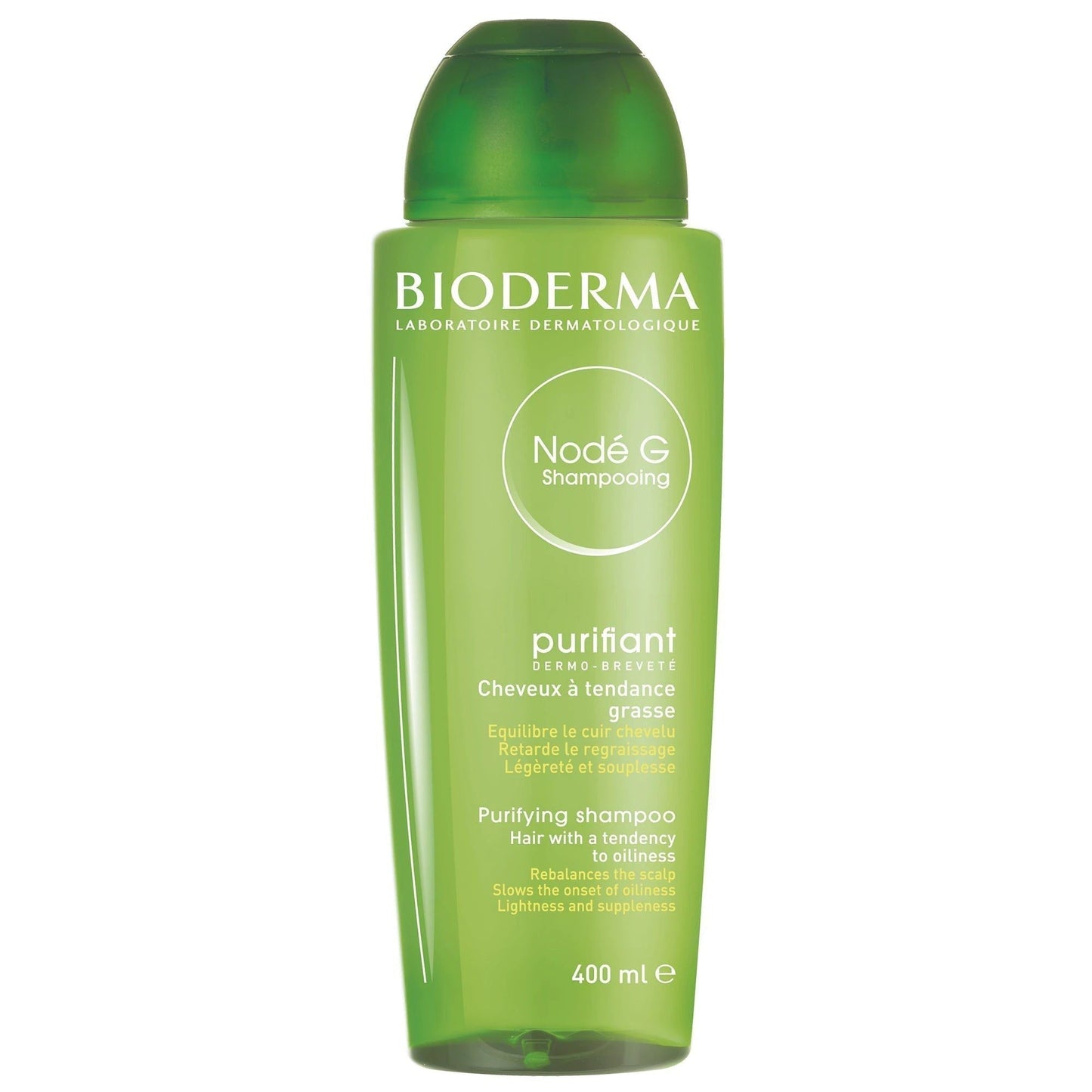 Sampon purifiant pentru par gras Node G, 400 ml, Bioderma