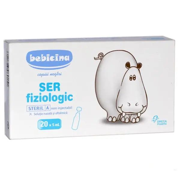 Ser fiziologic Bebicina, 20 monodoze, Omega Pharma