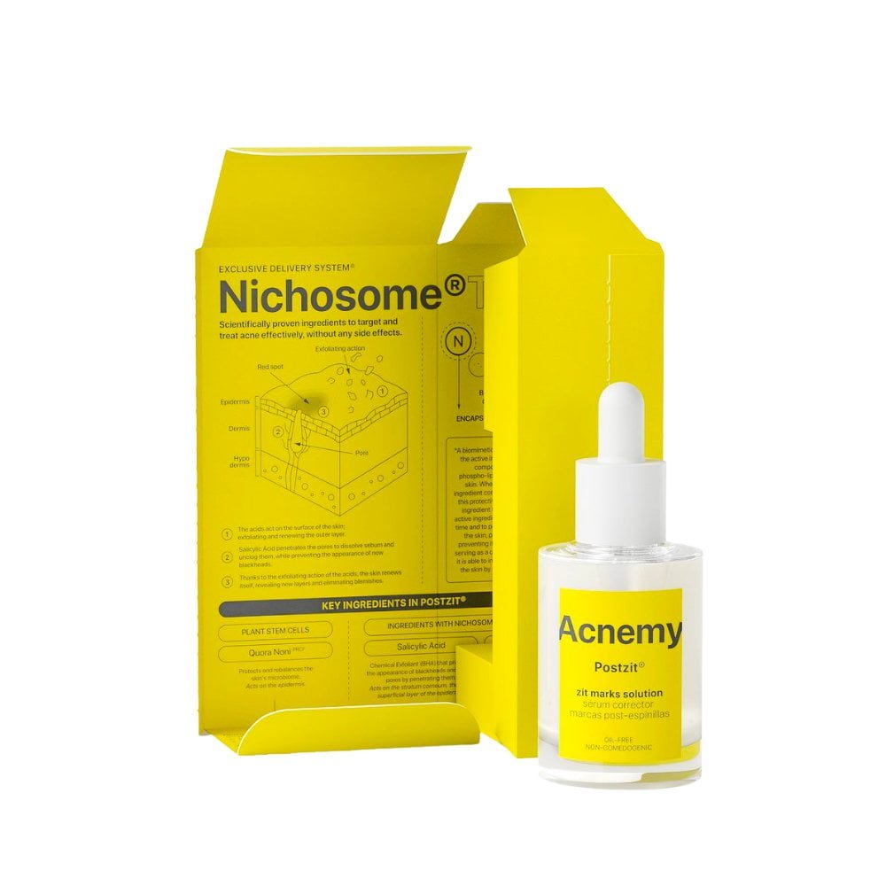 Serum pentru semne post-acneice cu Aha si Bha, Postzit, 30ml, Acnemy