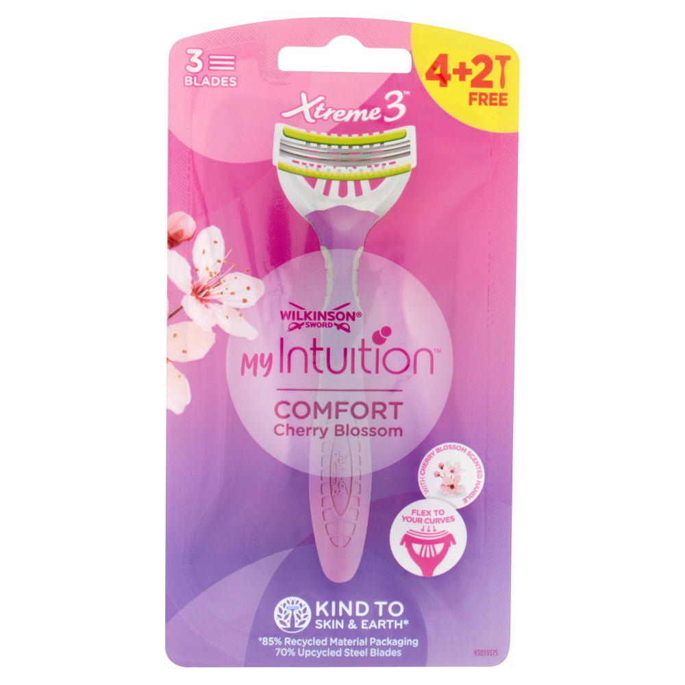 Set 6 aparate de ras, Wilkinson, My Intuition Xtreme 3 Cherry Blossom, Roz