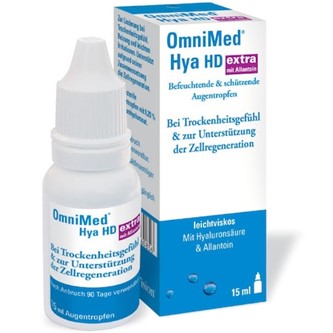 Picaturi oftalmice OmniMed Hya HD Extra, 15 ml, Omnivision