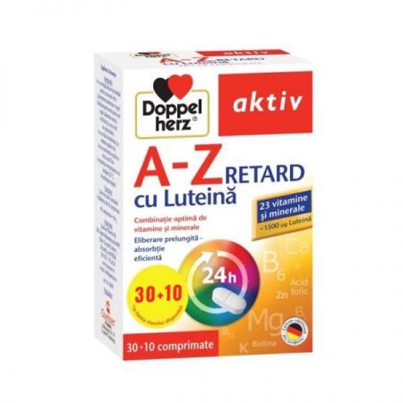 A-Z Depot cu Luteina, 30 + 10 comprimate, Doppelherz-