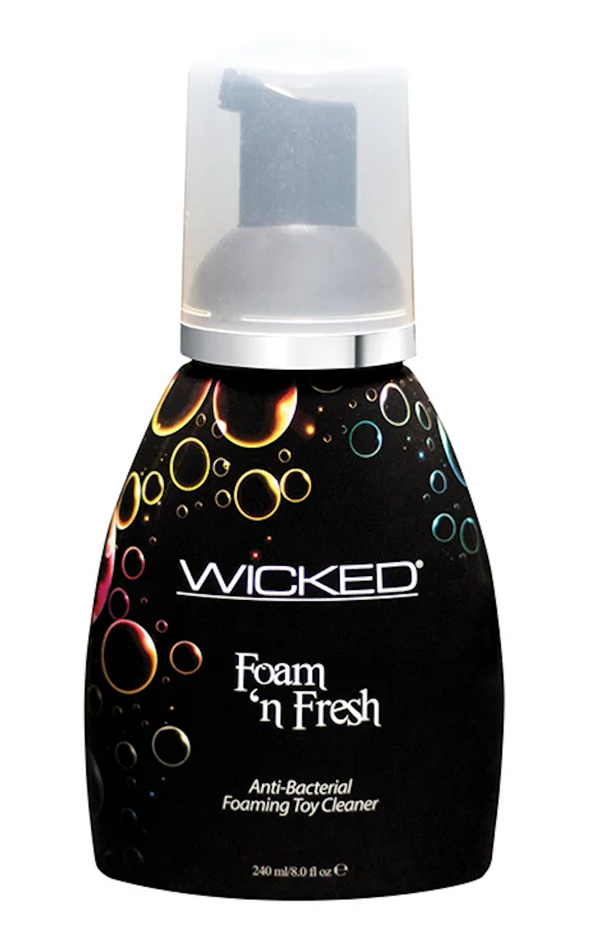 Soluție spumantă antibacteriană pentru curățarea jucăriilor, Wicked Sensual Care, 240 ml, Tonga
