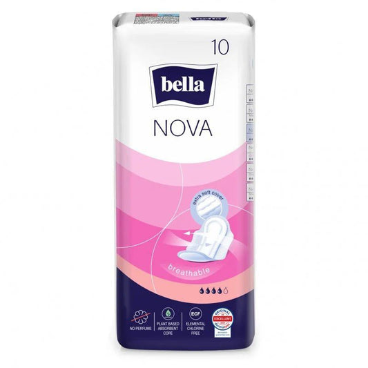 Absorbante Nova, 10 bucati, Bella - 5900516300418