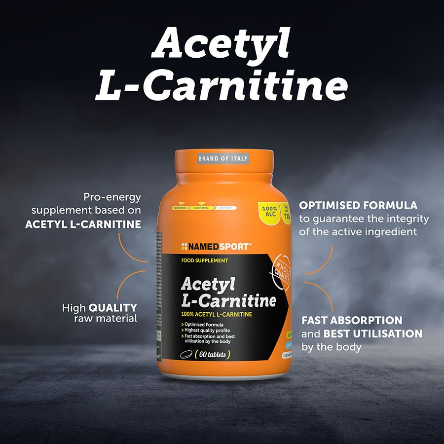 ACETYL L-CARNITINE, 60 comprimate, Named Sport