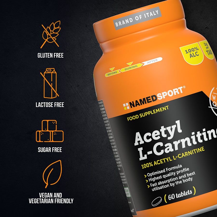 ACETYL L-CARNITINE, 60 comprimate, Named Sport