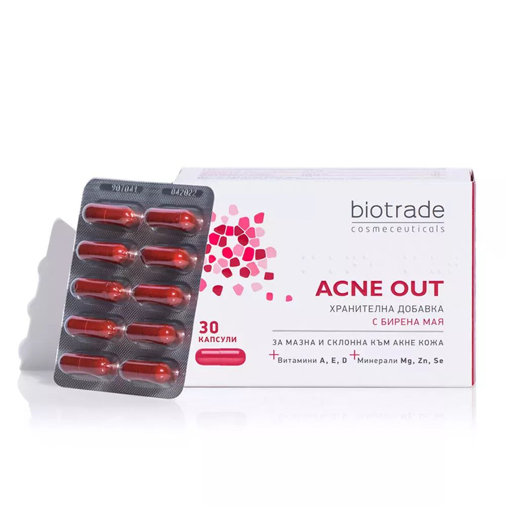 Acne Out, 30 capsule, Biotrade