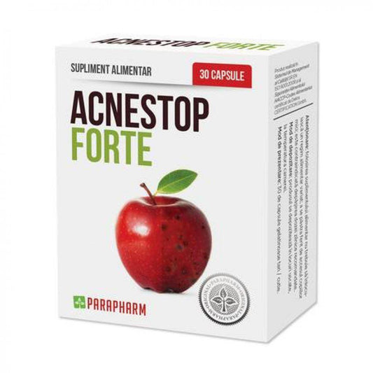 Acnestop forte, 30 capsule, Parapharm-