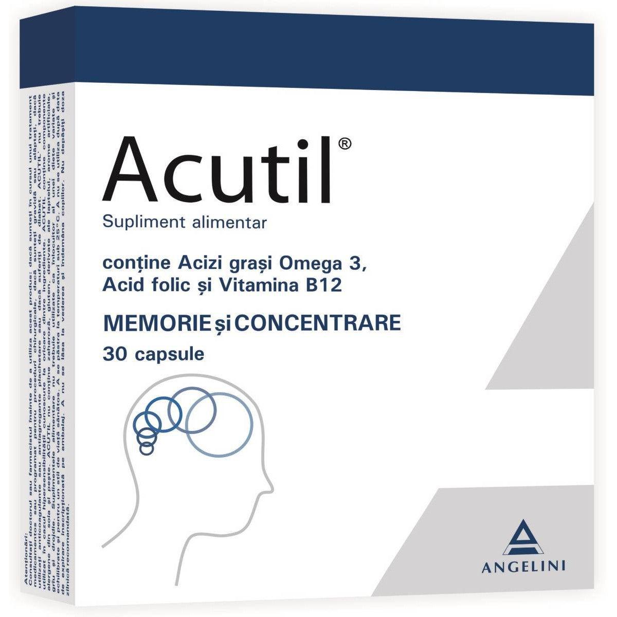 Acutil, 30 capsule, Angelini-