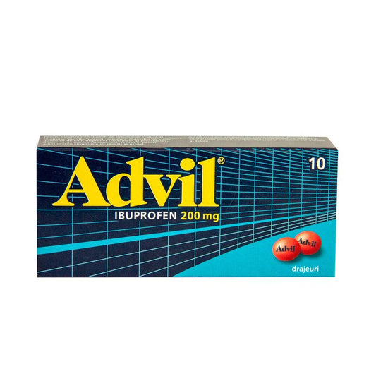 Advil, 200 miligrame, 10 drajeuri, Gsk-