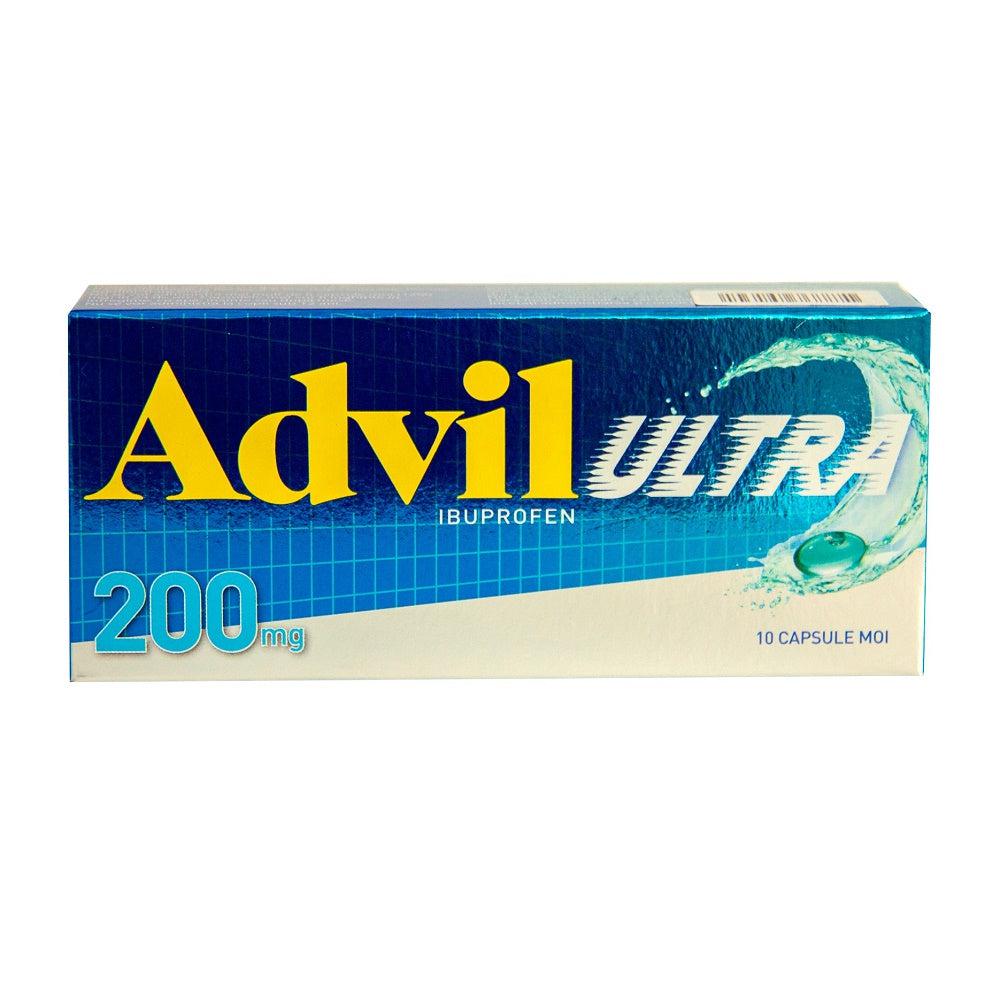 Advil Ultra, 200 mg, 10 capsule moi, Gsk-