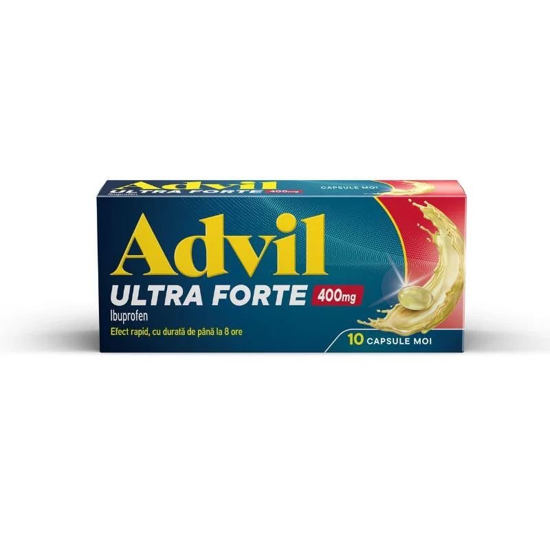 Advil Ultra Forte, 400 mg, 10 capsule, Gsk