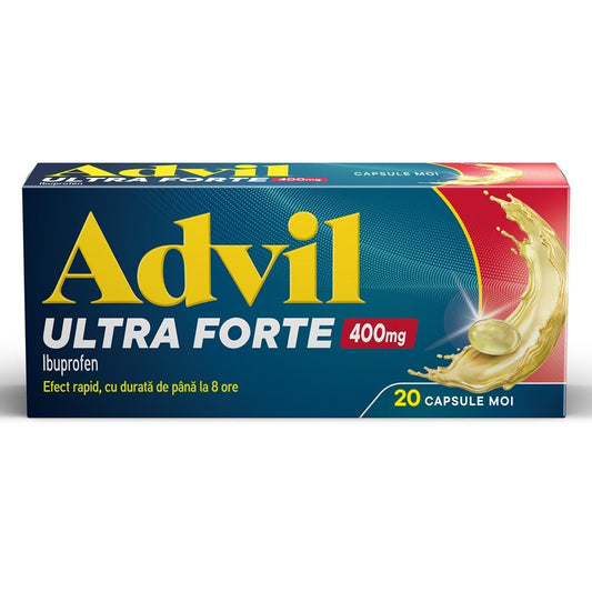 Advil Ultra Forte, 400 mg, 20 capsule moi, Gsk - 5054563149992