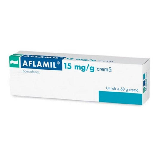 Aflamil crema, 15 miligrame/gram, 60 grame, Gedeon Richter