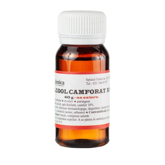 Alcool Camforat 10%, 40 g, Biogalenica