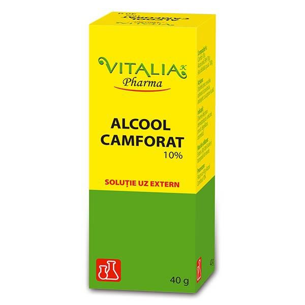 Alcool Camforat 10%, 40 g, Vitalia-