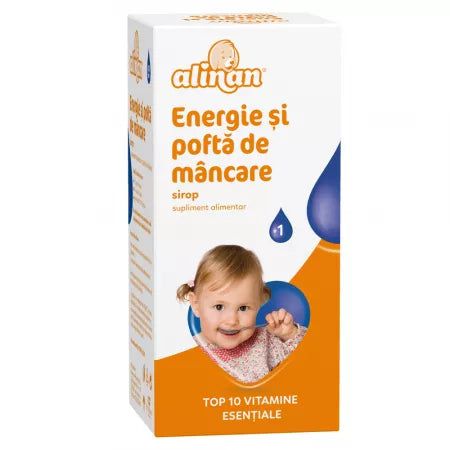 Alinan Energie si pofta de mancare, sirop, 150 ml, Fiterman