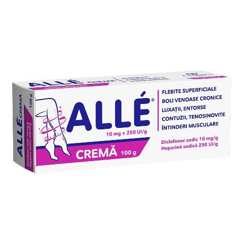 Alle crema, 10 mg + 250 UI/g, 100 g, Fiterman Pharma-