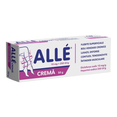 Alle crema, 10 mg + 250 UI/g, 50 g, Fiterman-