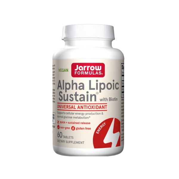 Alpha Lipoic Sustain, 300 mg, Jarrow Formulas, 60 tablete, Secom-
