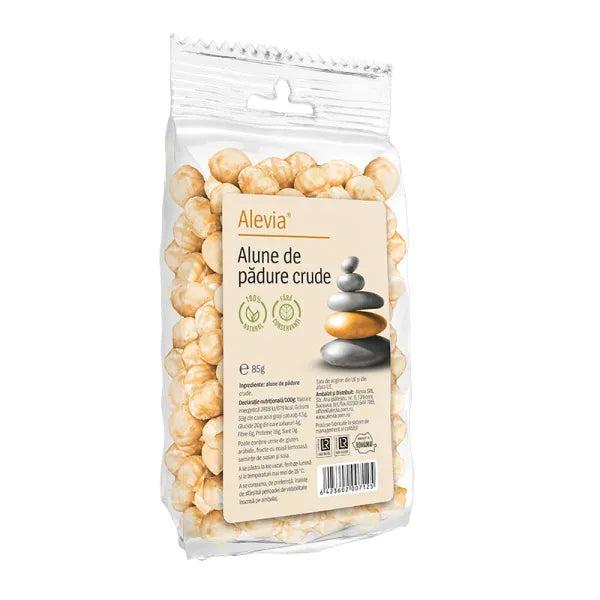 Alune de padure crude, 85 grame, Alevia