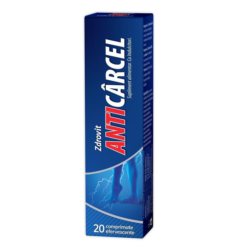 Anticarcel, 20 comprimate efervescente, Zdrovit