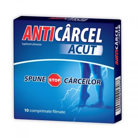 Anticarcel Acut, 10 comprimate, Zdrovit-