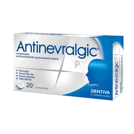 Antinevralgic P, 20 comprimate, Sanofi-