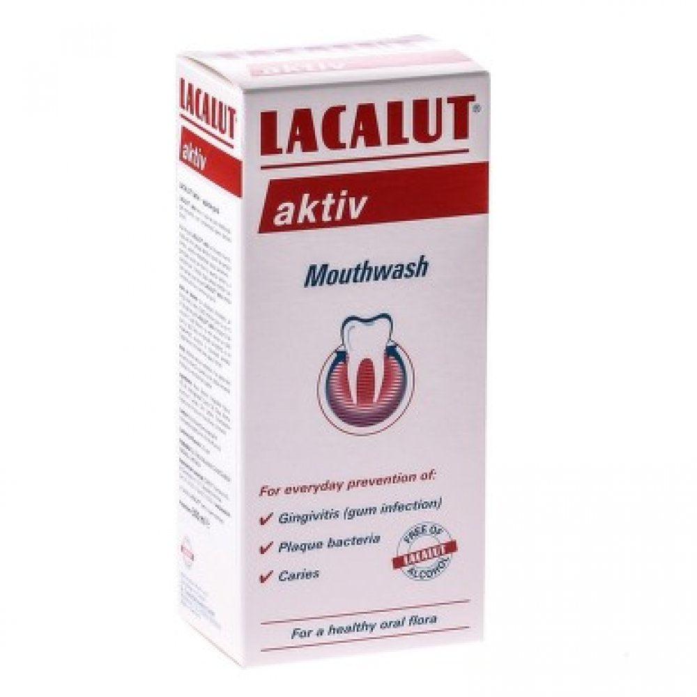 Apa de gura Antiplaque, 300ml, Lacalut-