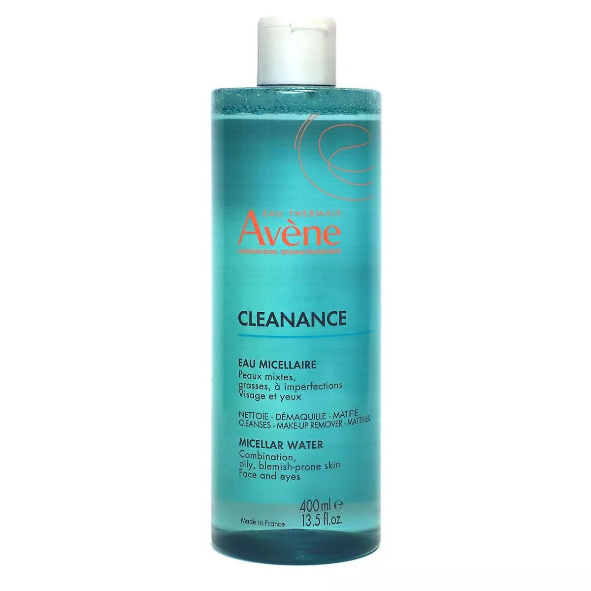 Apa micelara pentru ten gras cu tendinta acneica Cleanance, 400 ml, Avene