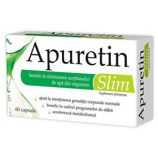 Apuretin Slim, 60 capsule, Zdrovit-