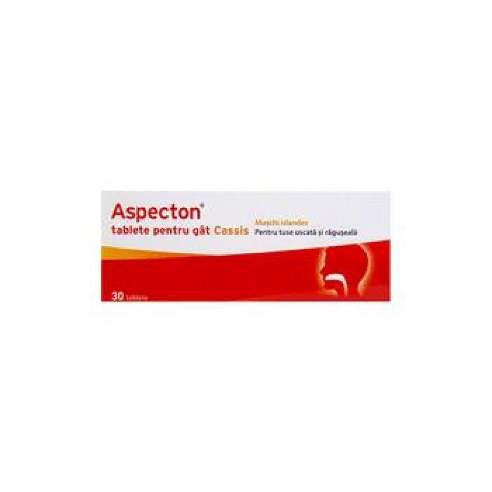 Aspecton Cassis tablete pentru gat, 30 tablete, Krewel Meuselbach-
