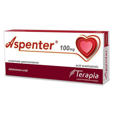 Aspenter, 100 mg, 28 comprimate gastrorezistente, Terapia-