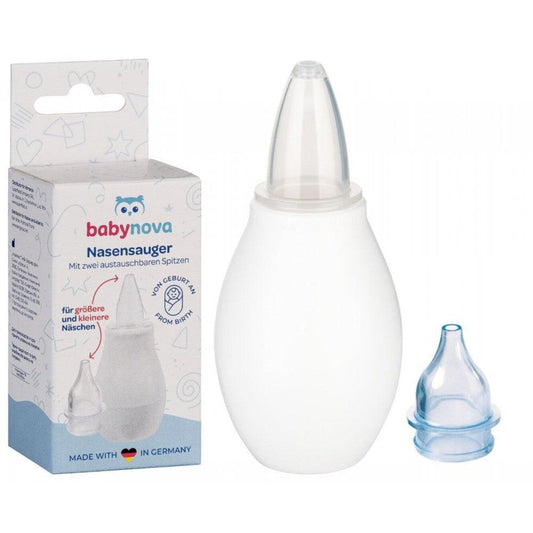 Aspirator Nazal Confort 2 Varfuri Moi +0luni, Baby Nova-