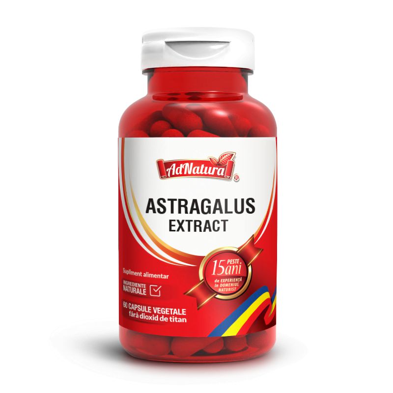 Astragalus Extract, 60 capsule, AdNatura