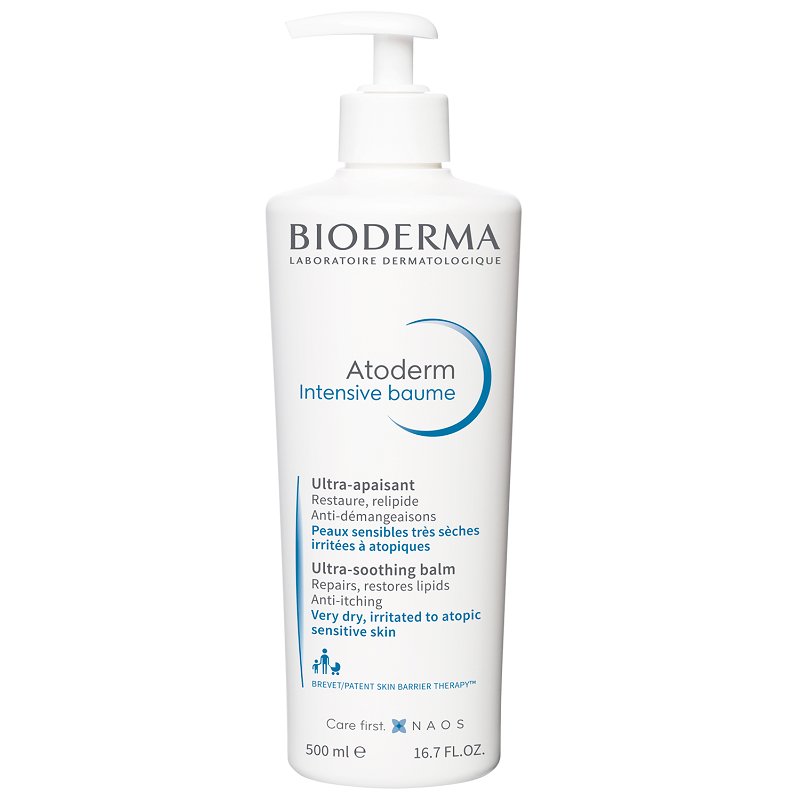 Balsam calmant piele atopica Atoderm Intensive, 500ml, Bioderma-