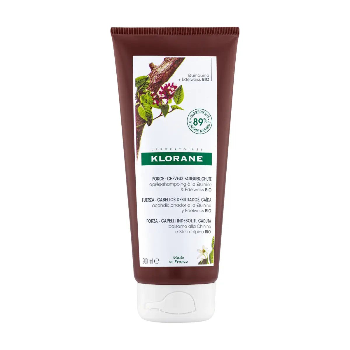 Balsam chinina si floare de colt BIO, 200 ml, Klorane