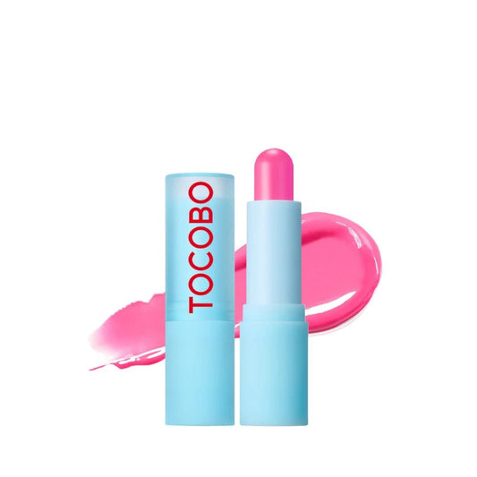 Balsam de buze Glass Tinted Lip Balm, nuanta 012 Better Pink, 3.5g, TOCOBO - 8809835060089