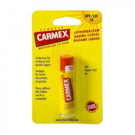 Balsam reparator pentru buze uscate si crapate SPF 15, 4.25 g, Carmex-