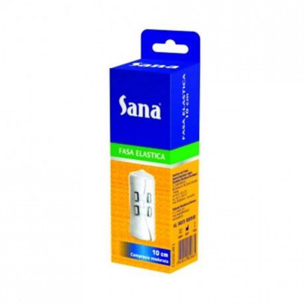 Bandaj elastic, 10 cm x 3 m, Sana Est-