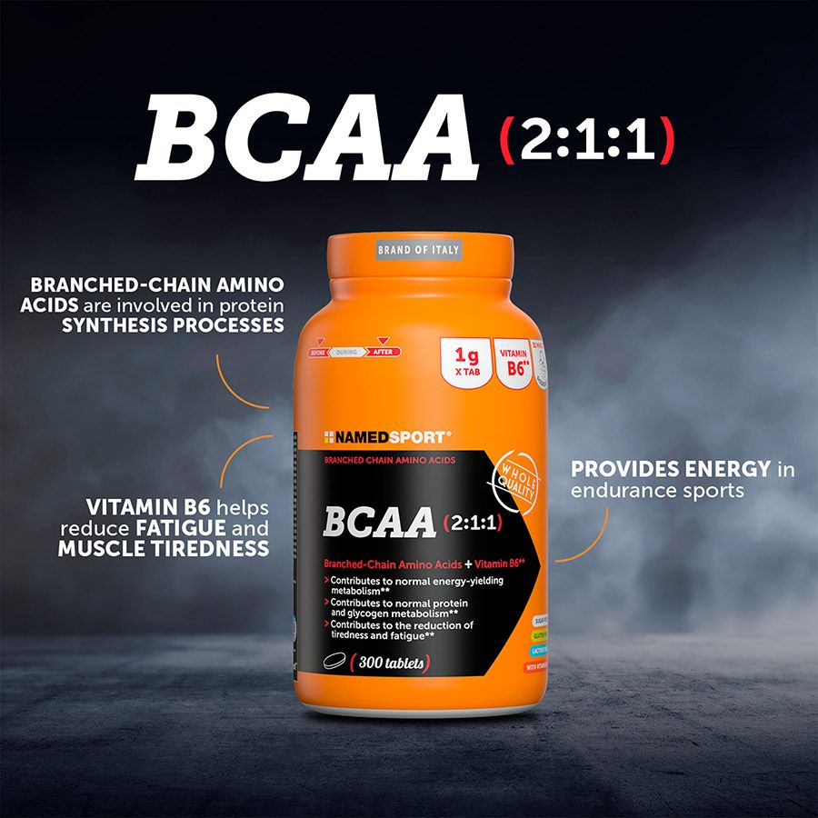 BCAA 2:1:1, 300 comprimate, Named Sport-