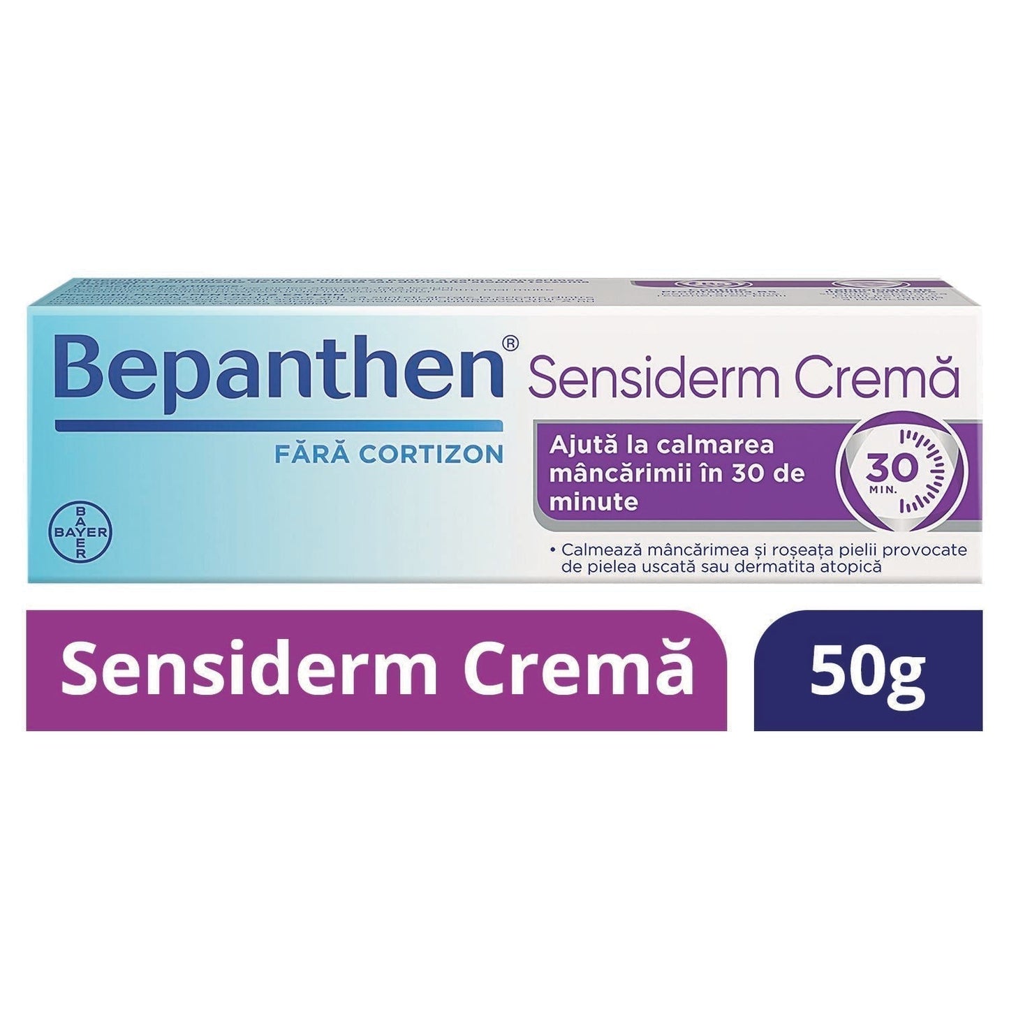 Bepanthen Sensiderm crema, 50 g, Bayer